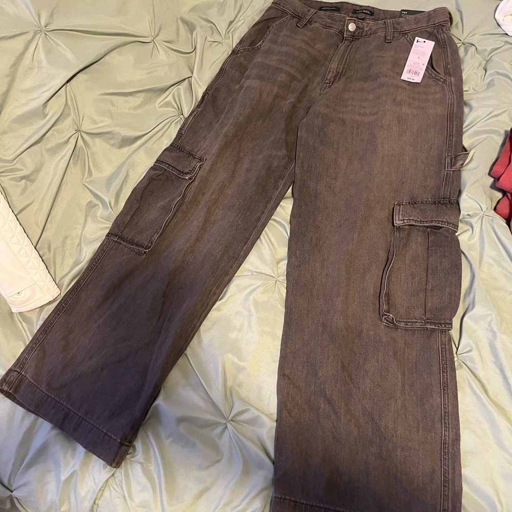 Wild Fable Gray Wide Leg Pants